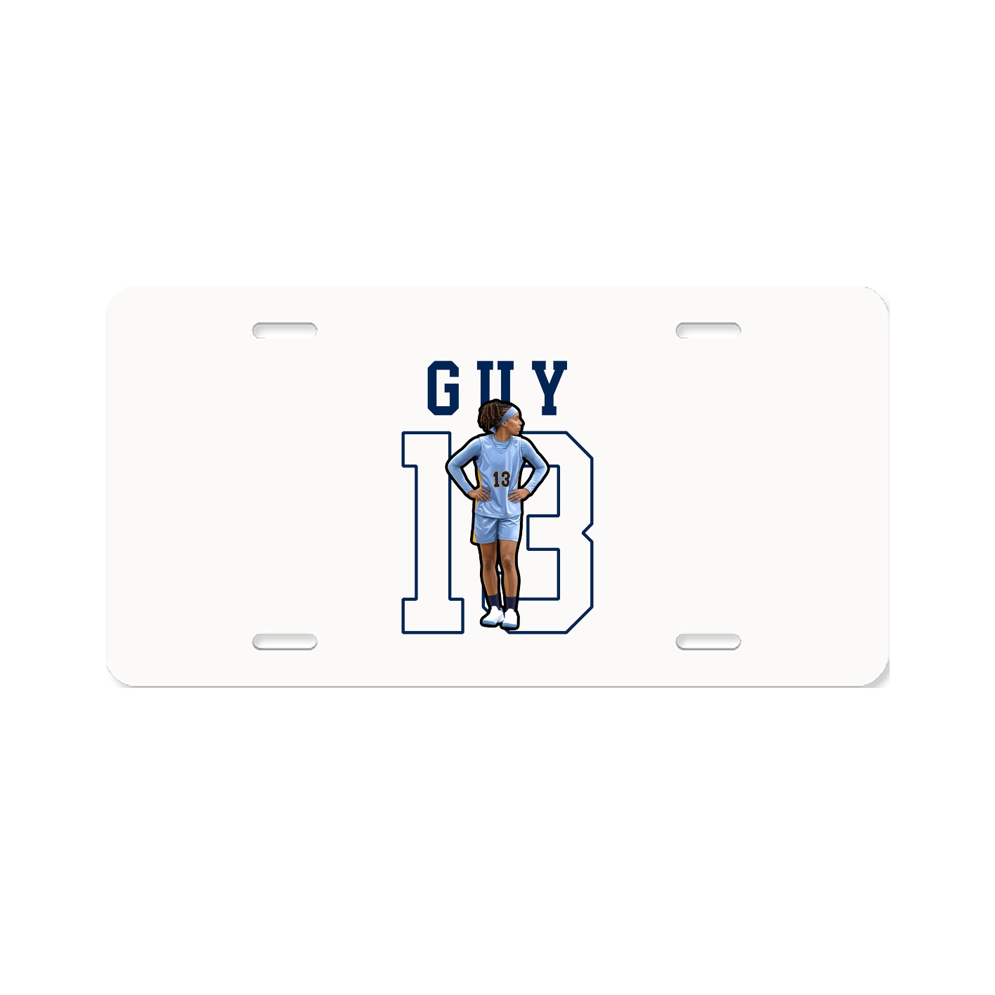 License Plate — Shirsey in Classic