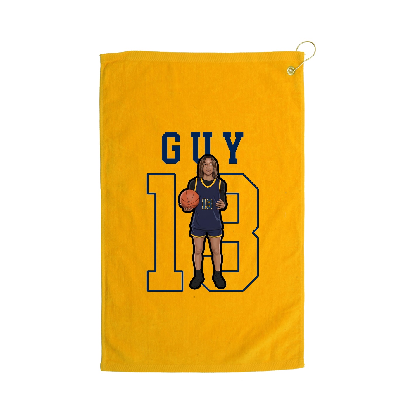 Golf Towel — Shirsey in Gold