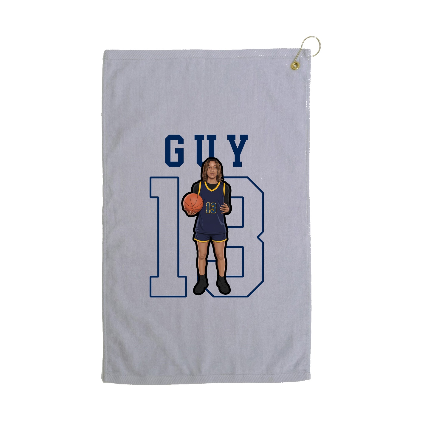 Terry Velour Golf Towel