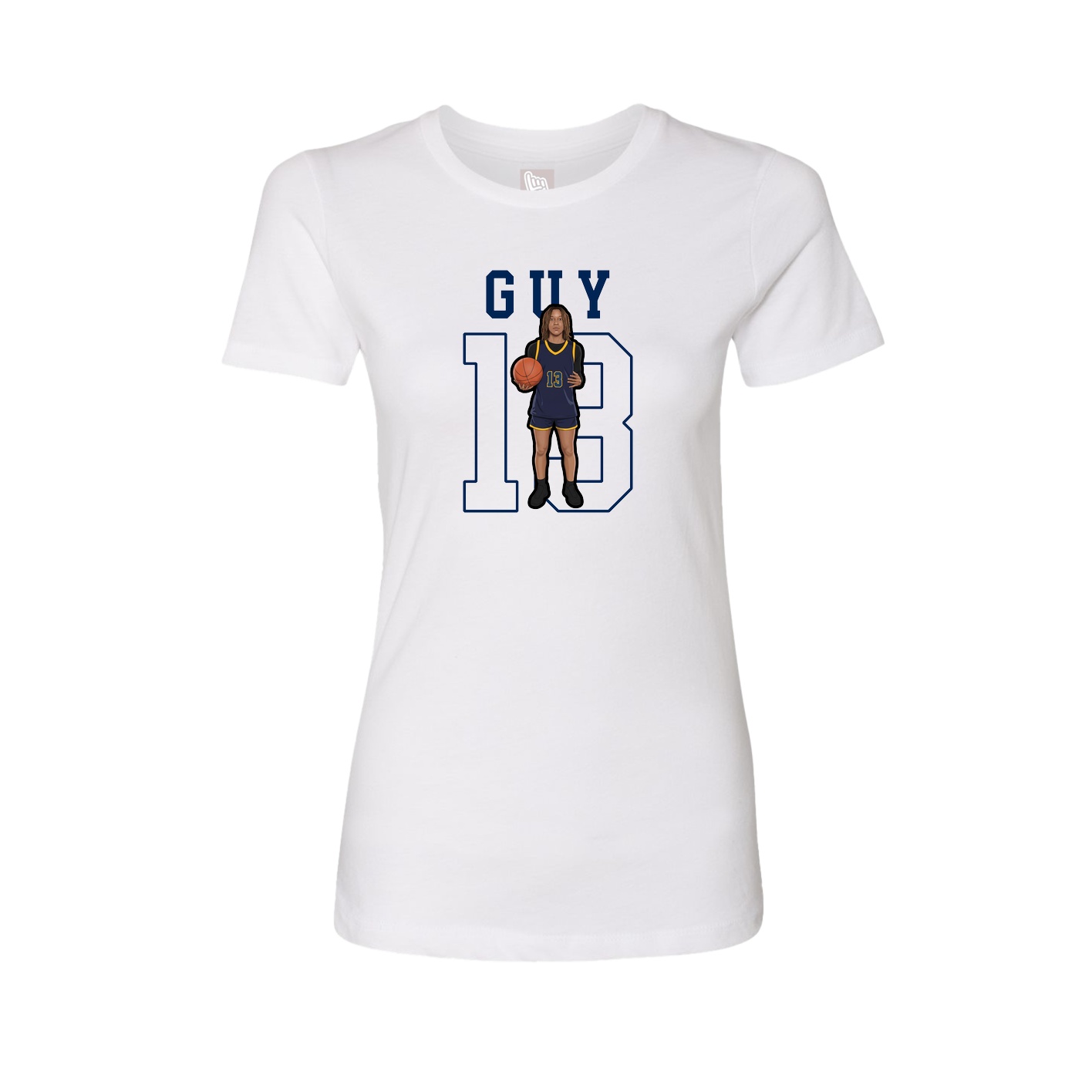 Fitted Women's Tee — Shirsey in White