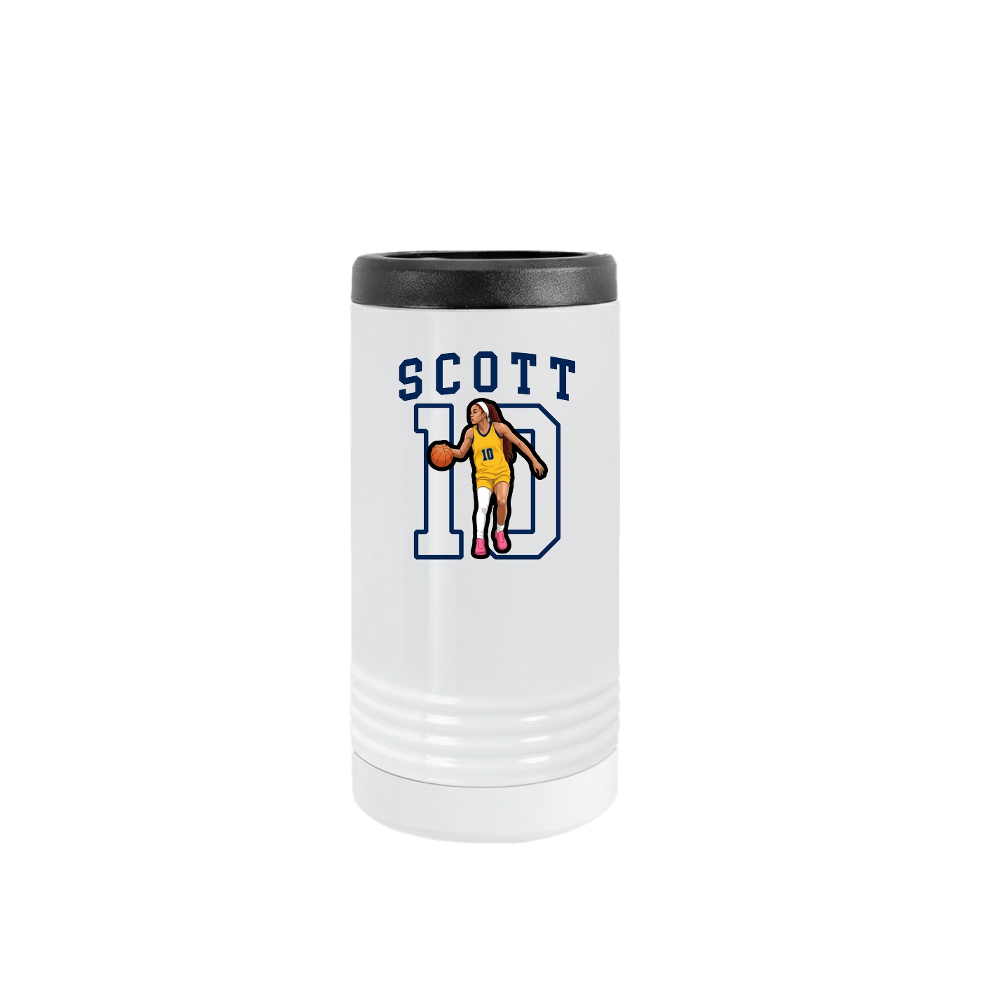 Slim Beverage Holder — Shirsey in White