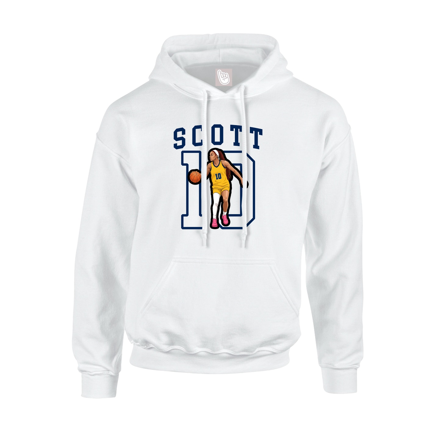 Youth Hoodie — Shirsey in White