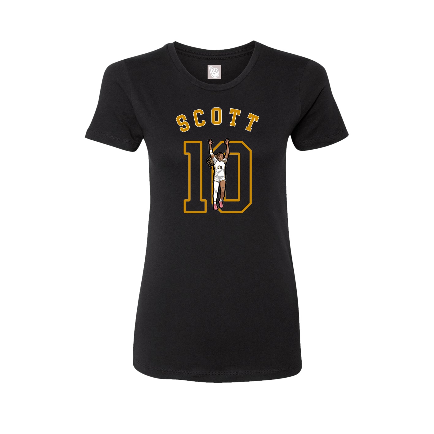 Womens Tee — Shirsey Arch in Black
