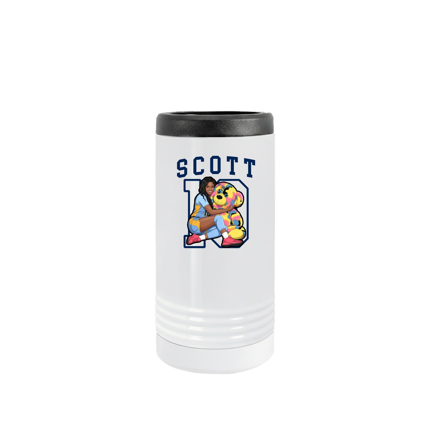 Slim Beverage Holder — Shirsey in White
