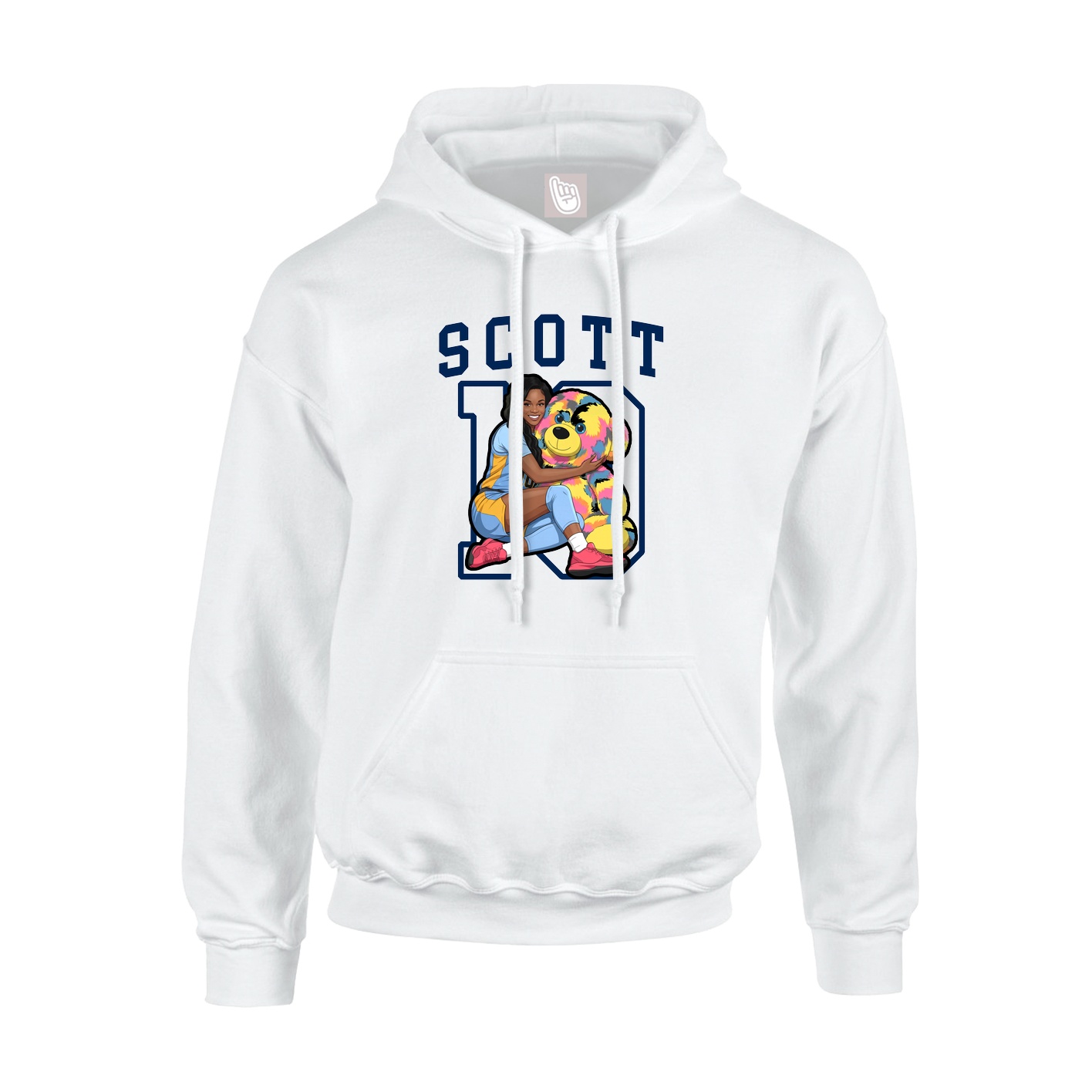 Youth Hoodie — Shirsey in White