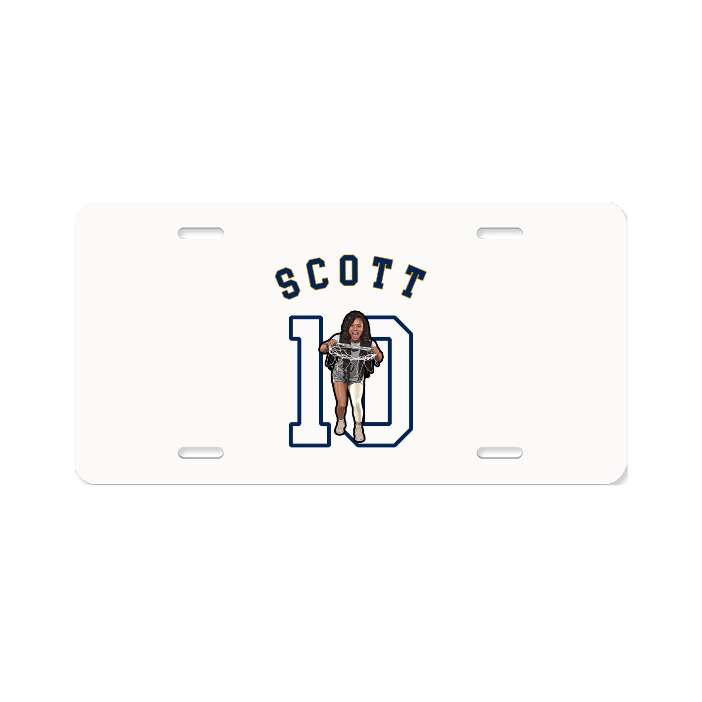 License Plate — Shirsey Arch in Classic