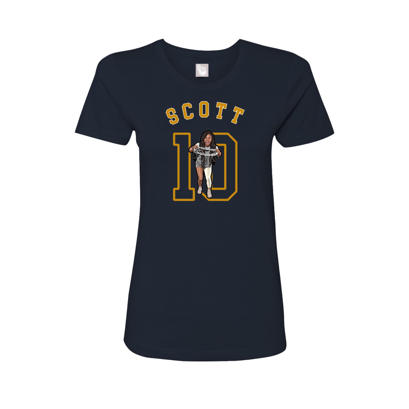 Womens Tee — Shirsey Arch in Navy