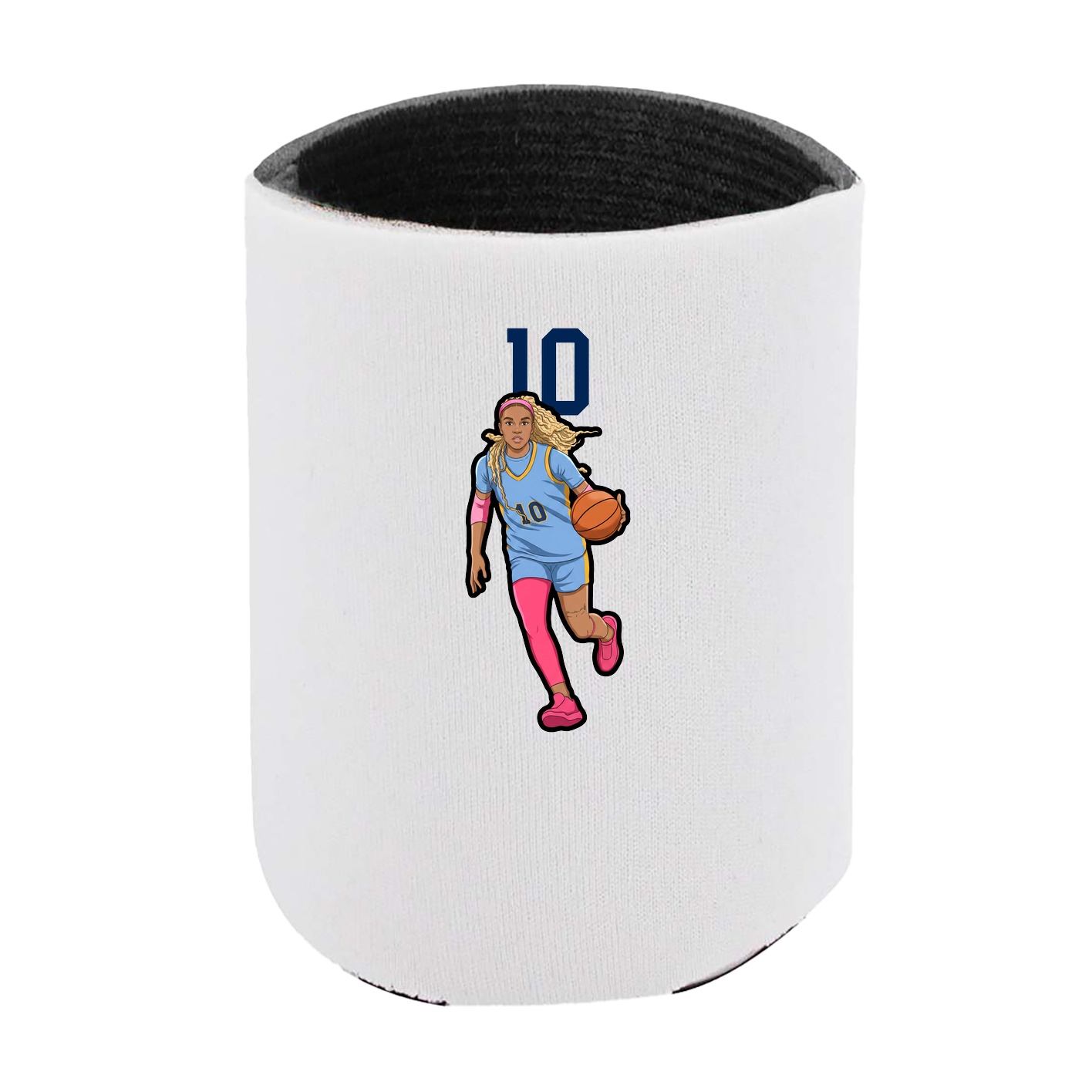 Can Holder — Number Top in White