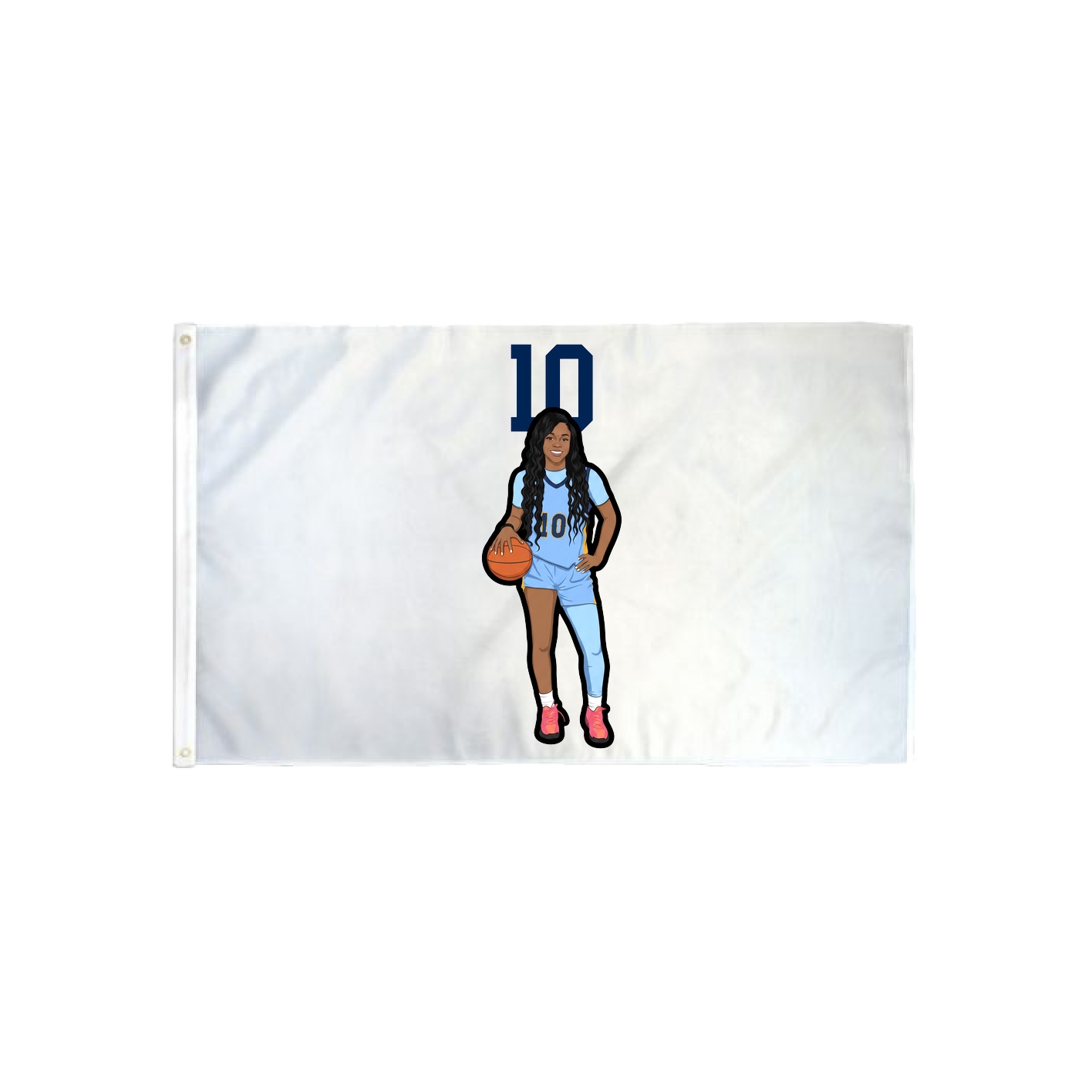 3x5 Flag — Number Top in Classic