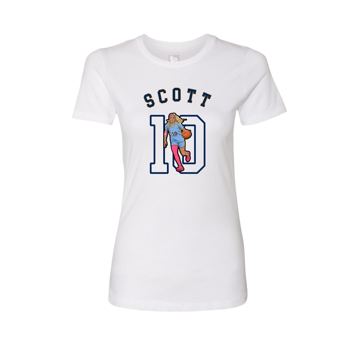 Womens Tee — Shirsey Arch in White