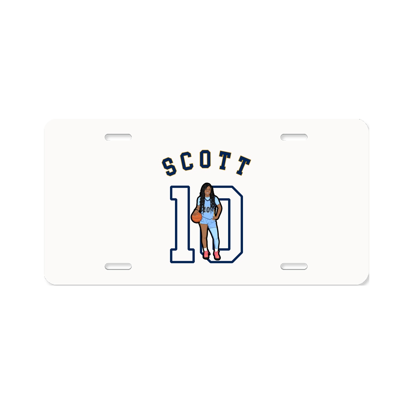 License Plate — Shirsey Arch in Classic