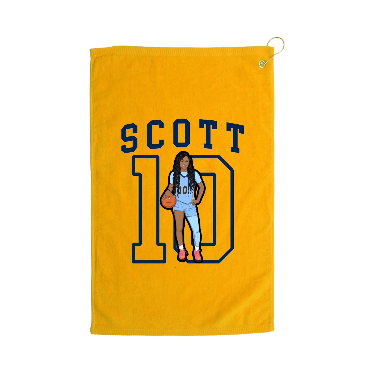 Golf Towel — Shirsey in Gold