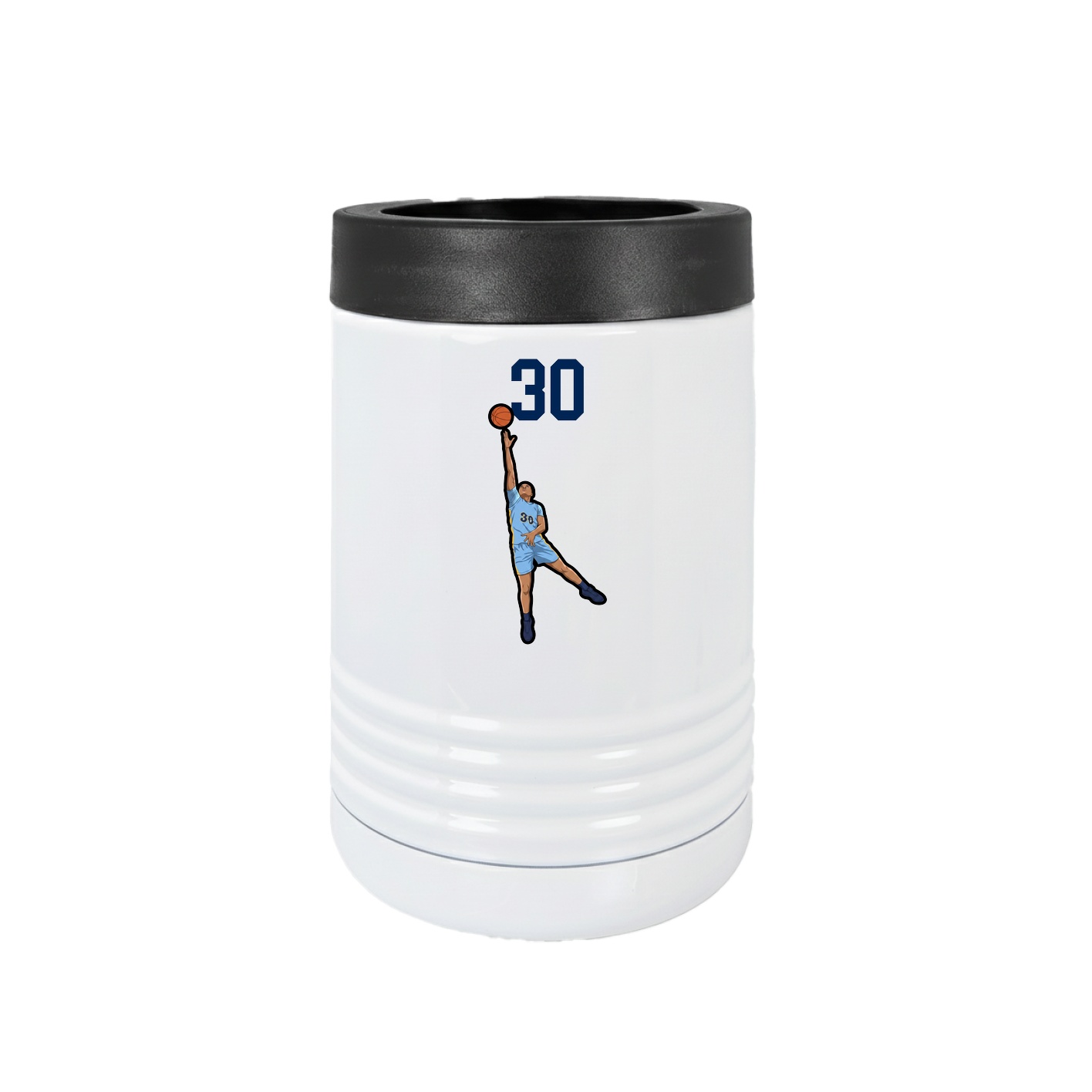 Beverage Holder — Number Top in White