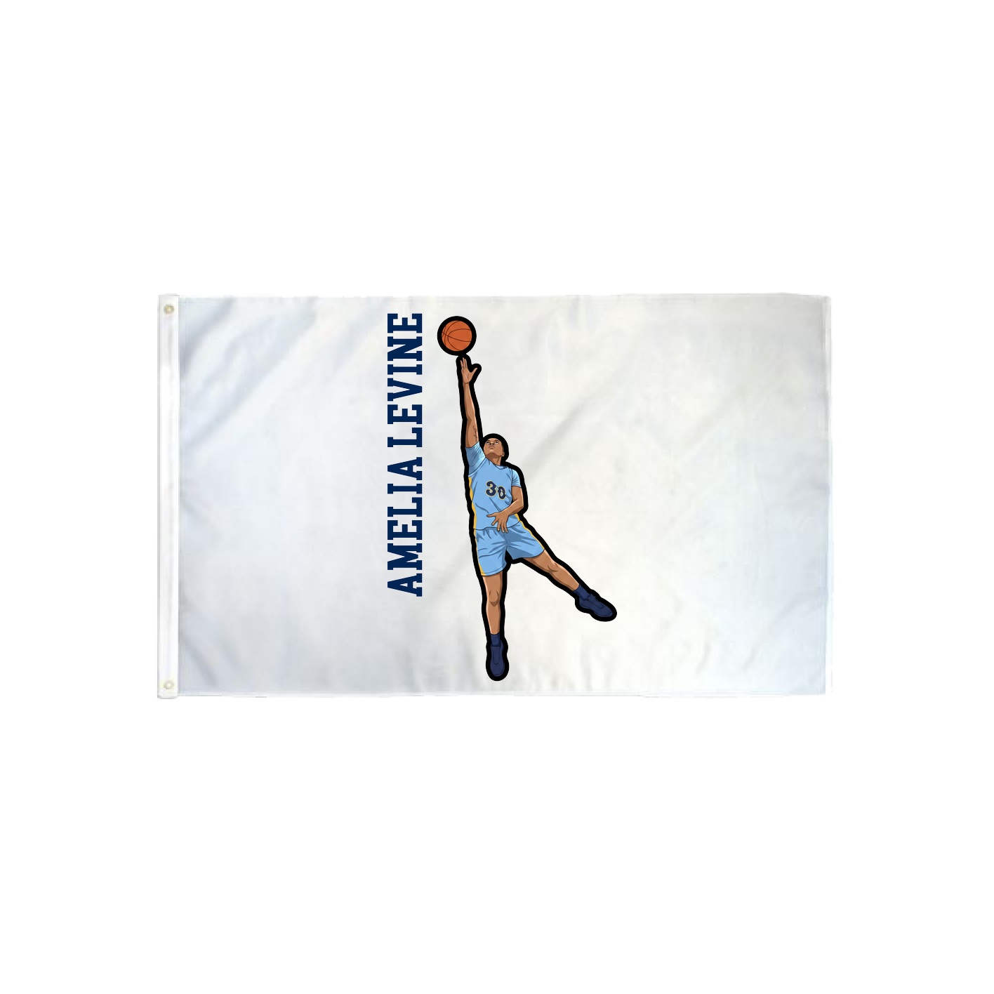 3x5 Flag — Name Vertical in Classic