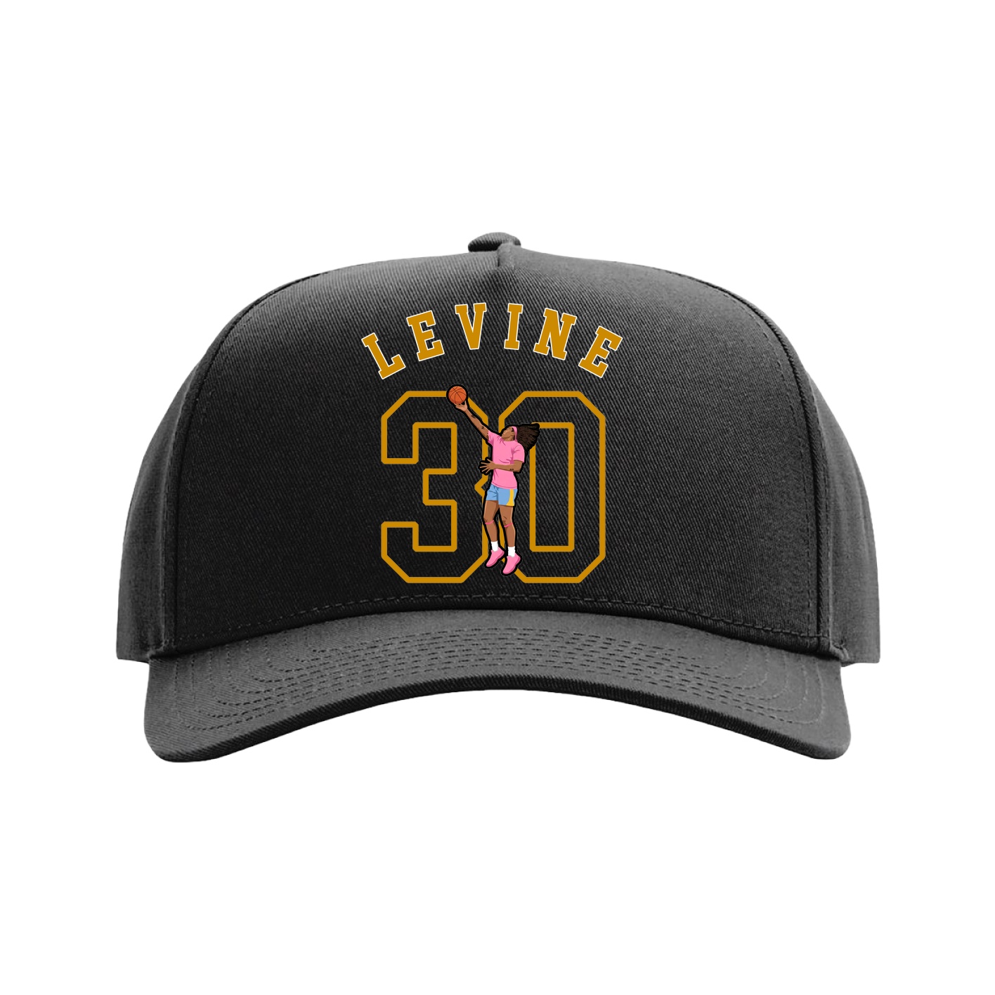 Full Fabric Five-Panel Champ Cap