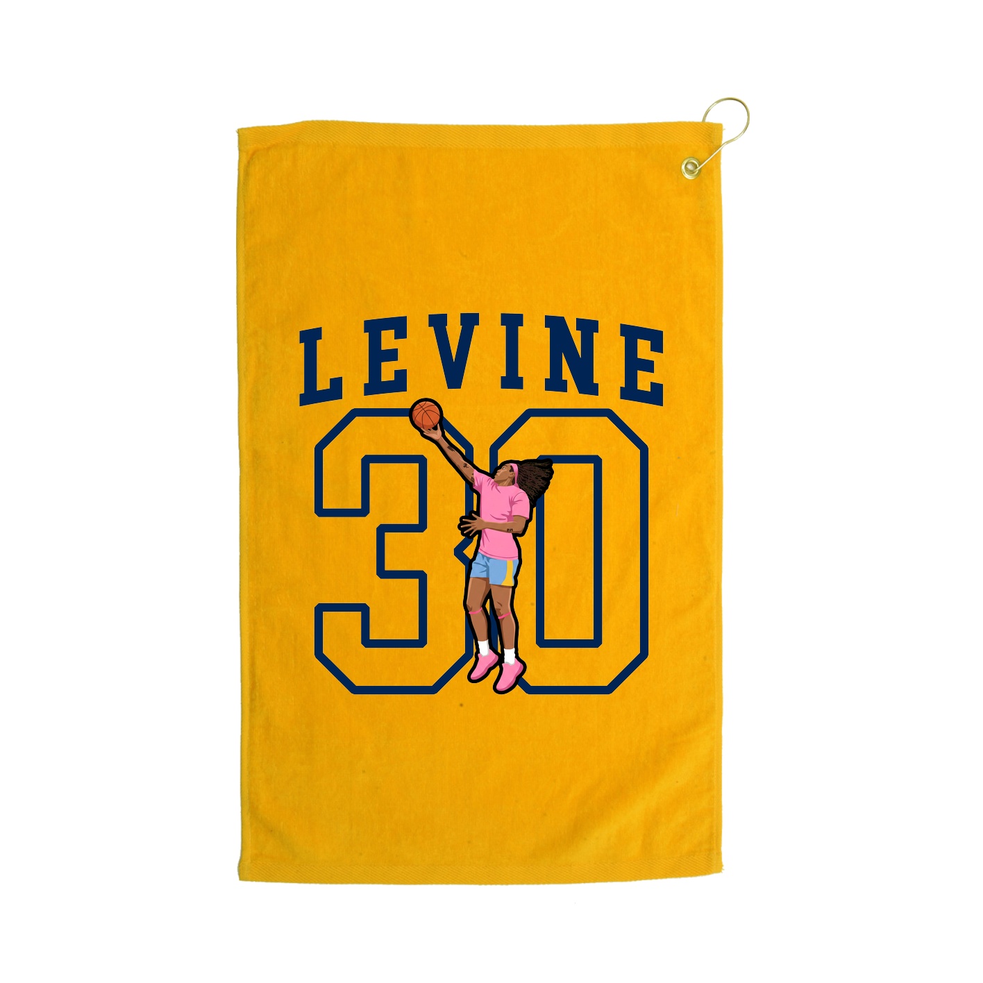 Golf Towel — Shirsey in Gold