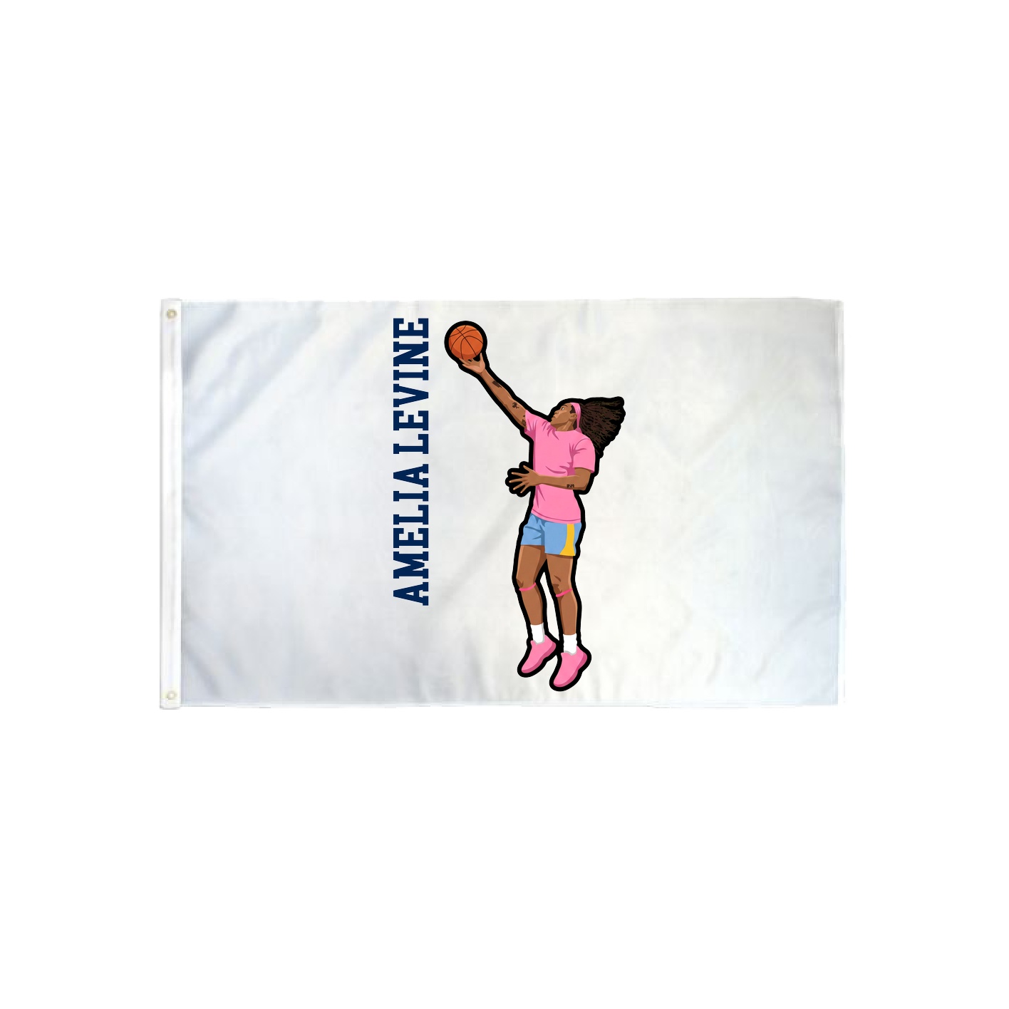3x5 Flag — Name Vertical in Classic