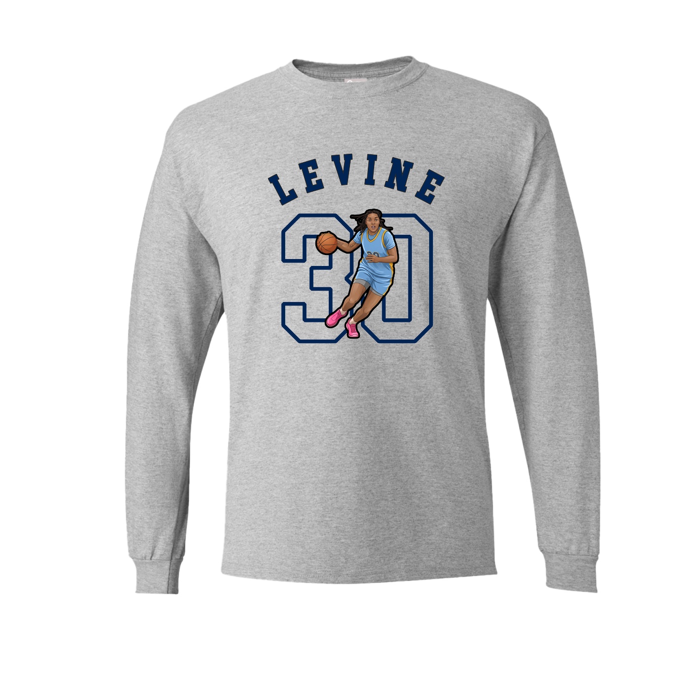 Long Sleeve Tee — Shirsey Arch in Grey