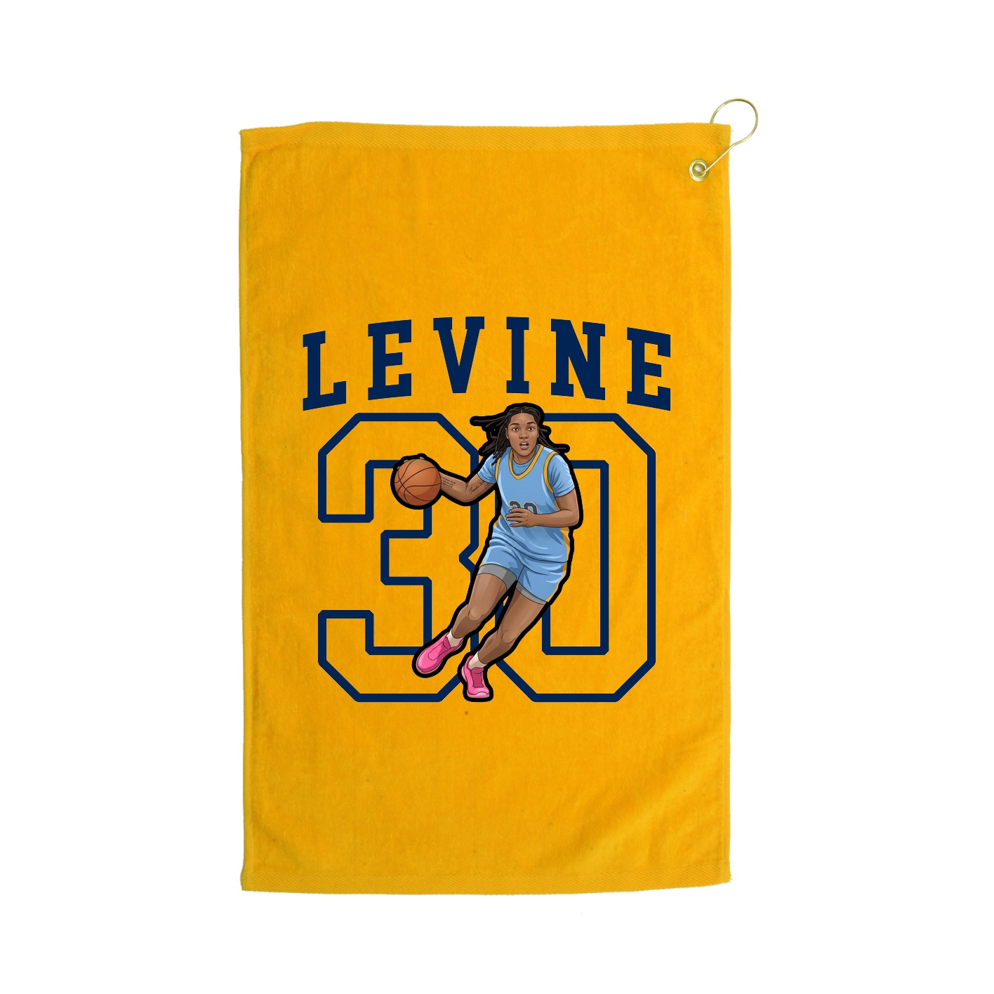 Golf Towel — Shirsey in Gold