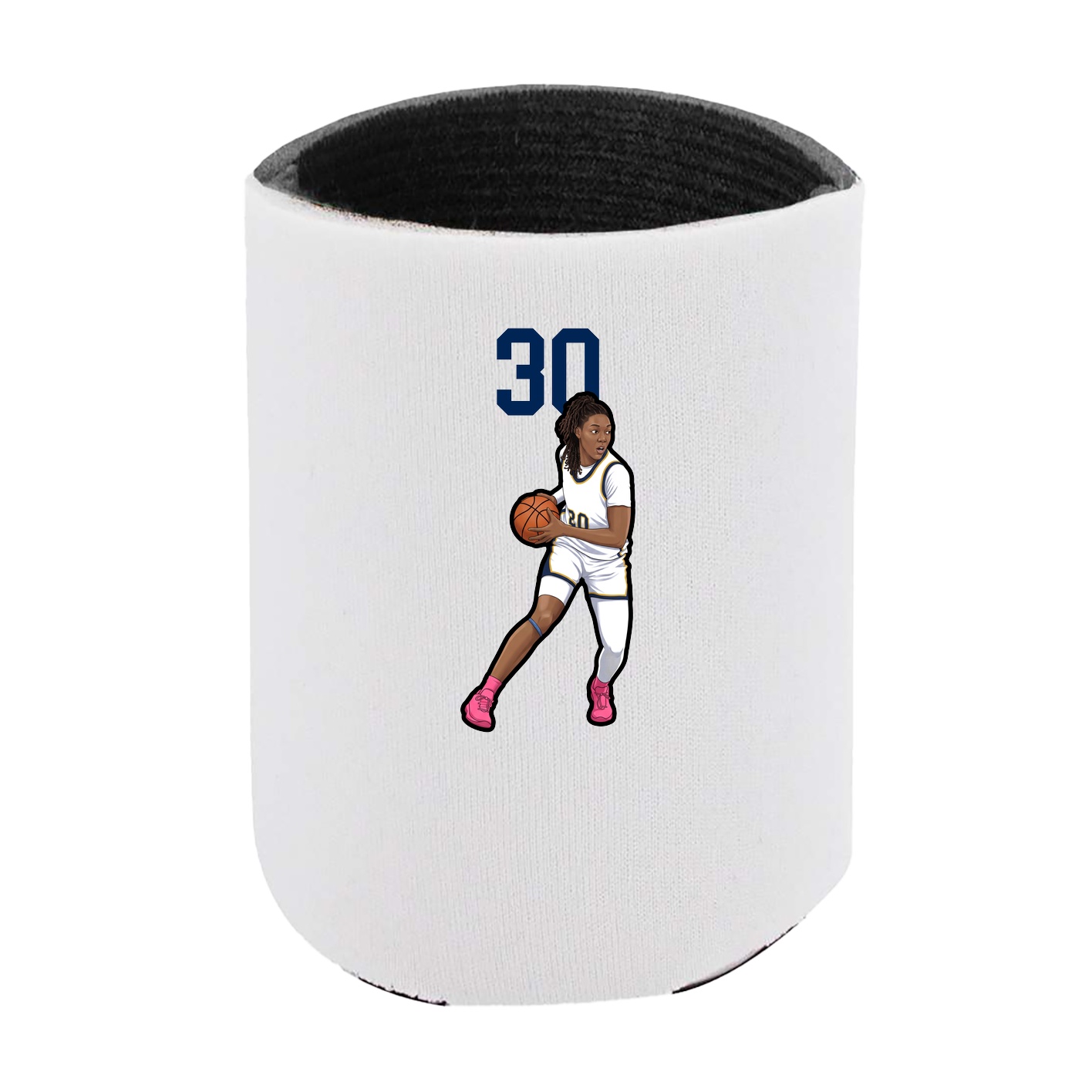 Can Holder — Number Top in White