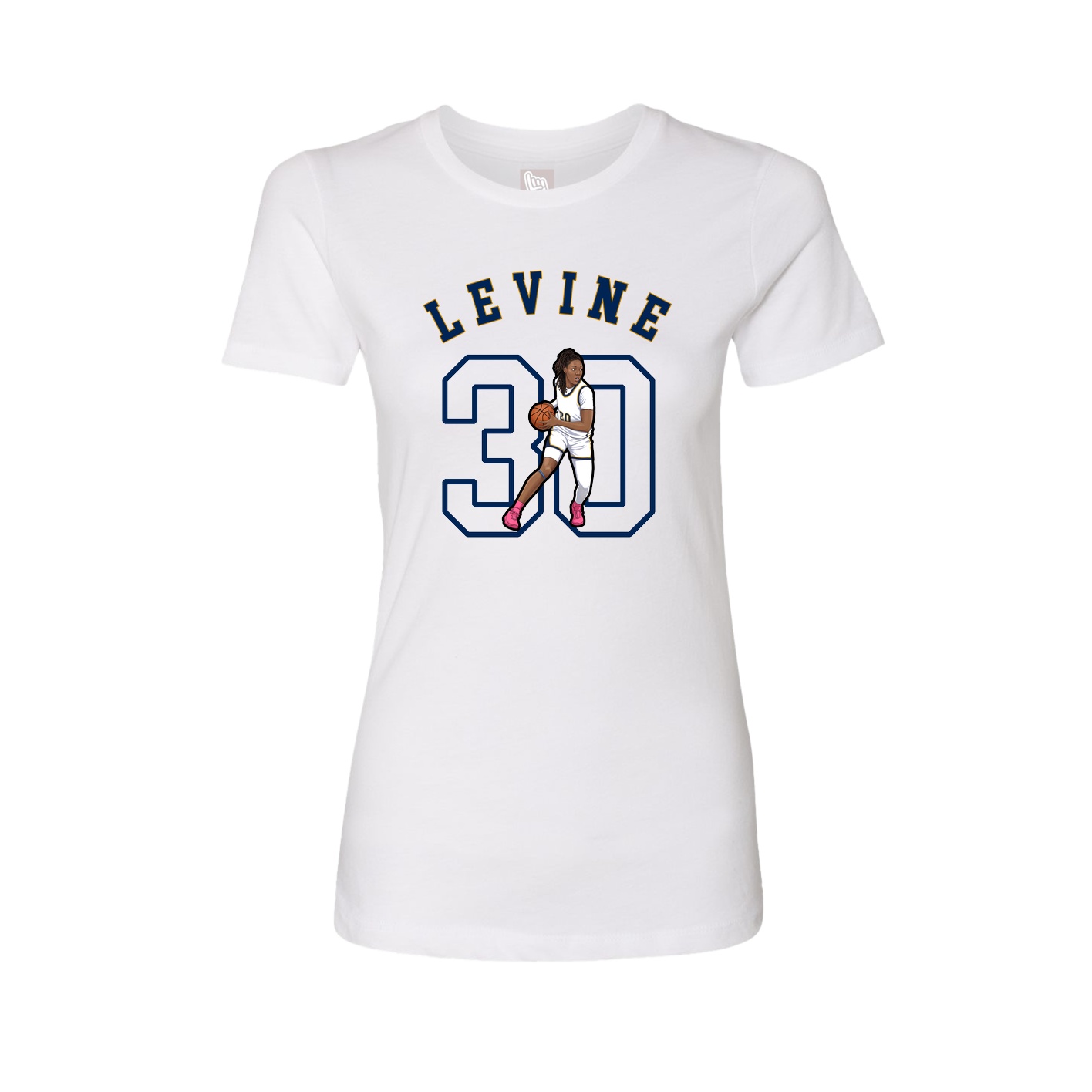 Womens Tee — Shirsey Arch in White