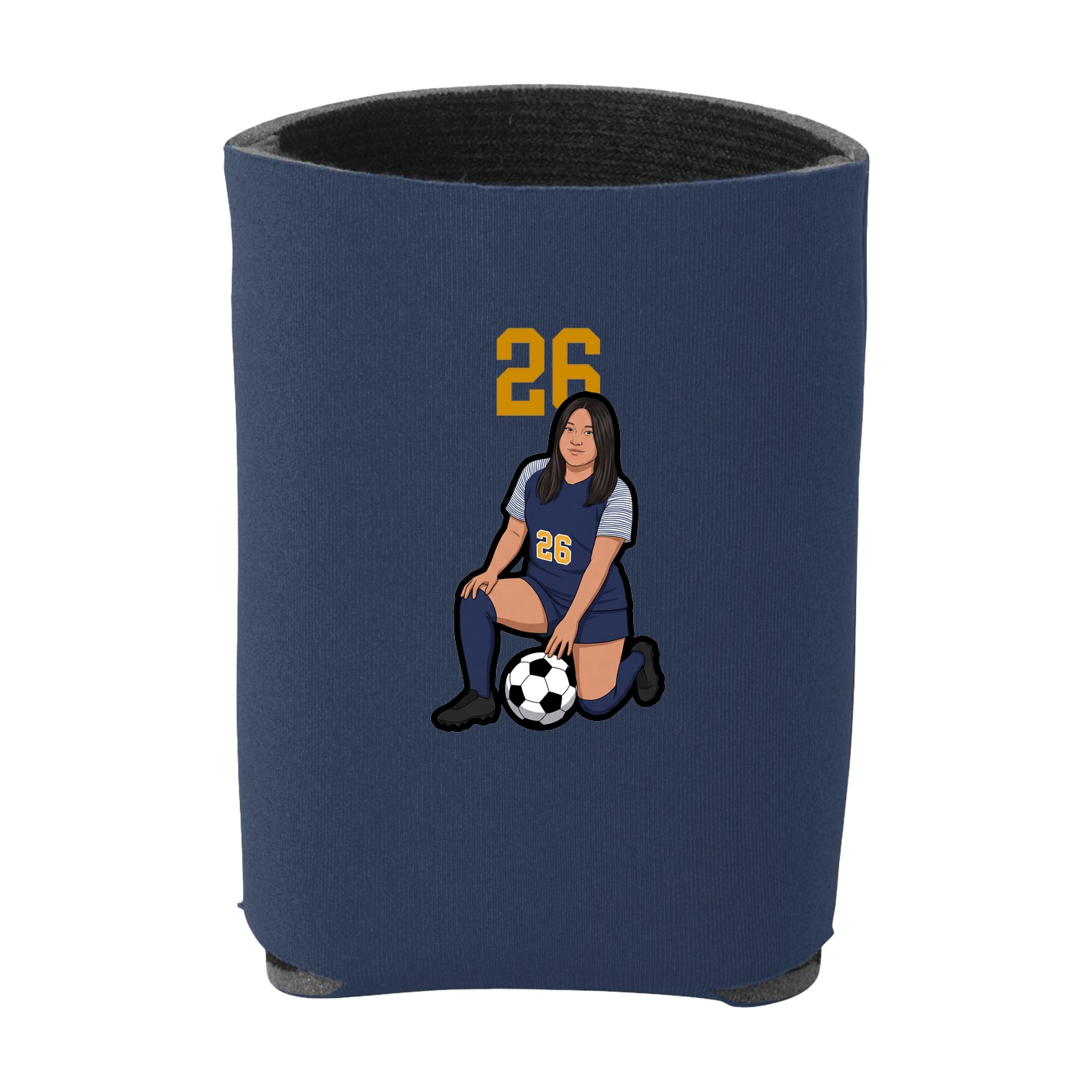 Can Holder — Number Top in Navy
