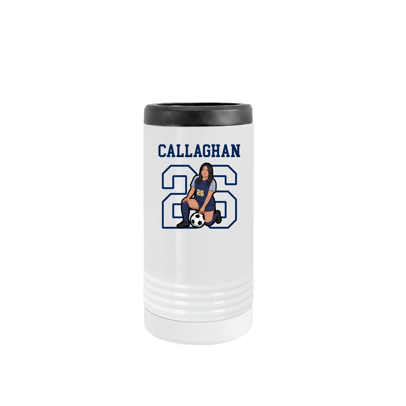Slim Beverage Holder — Shirsey in White