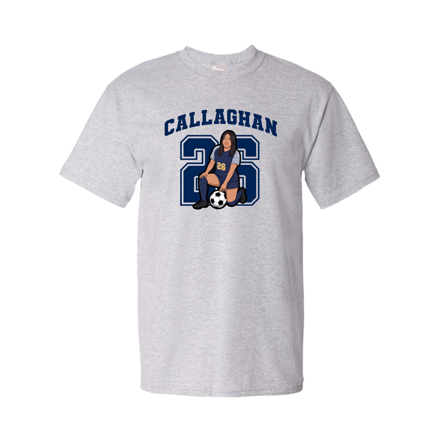 Tee — Number in Grey