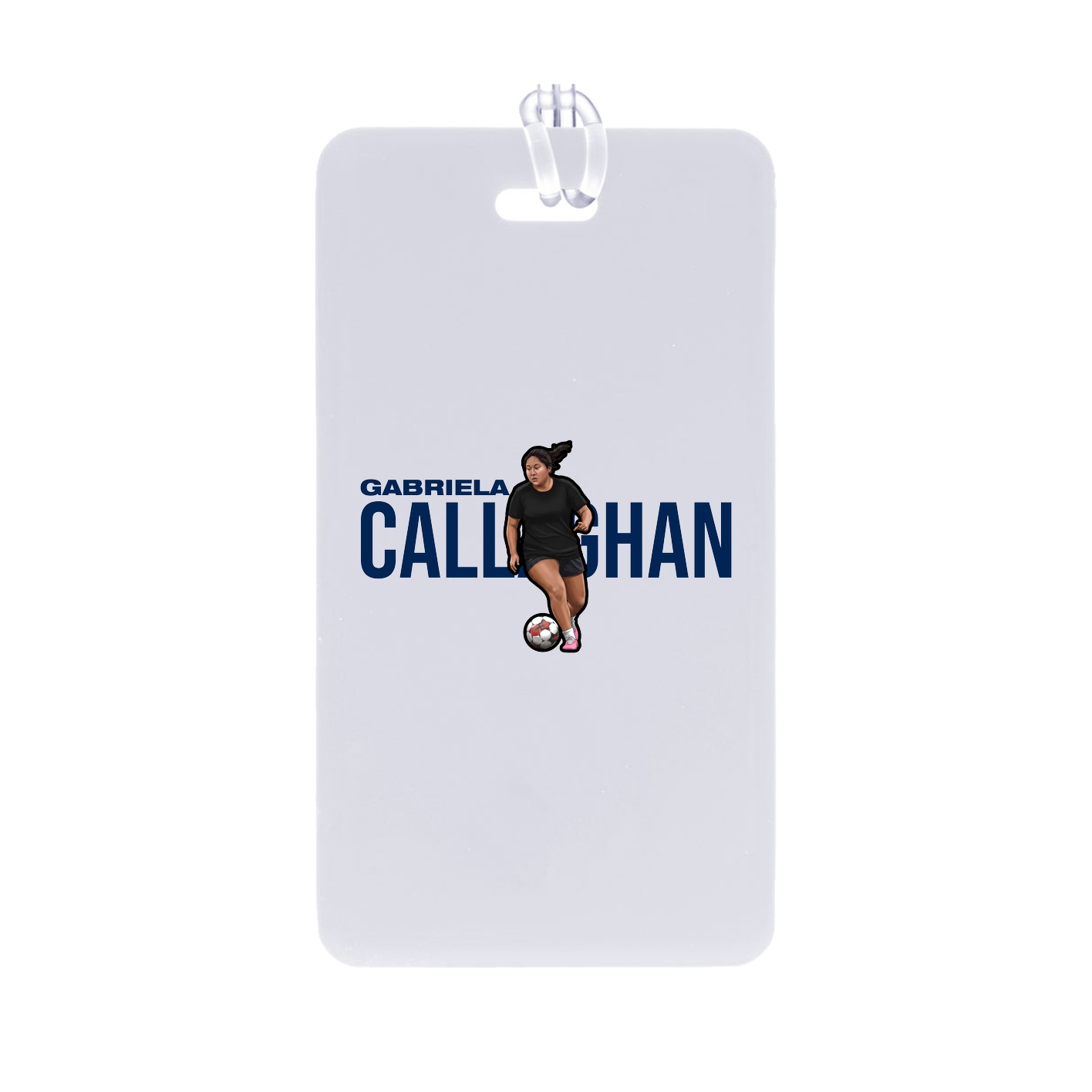 Bag Tag — Player Name in Classic
