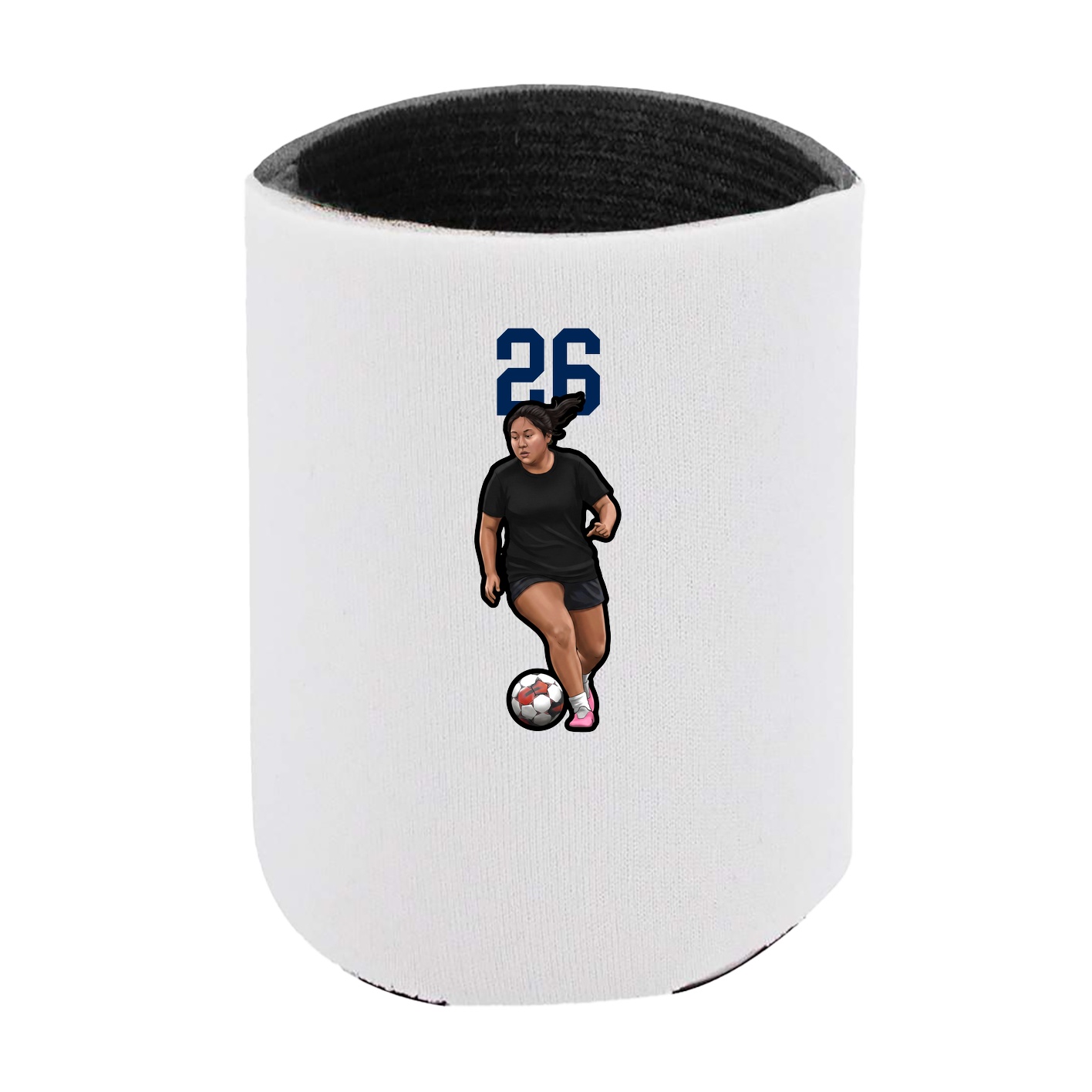 Can Holder — Number Top in White