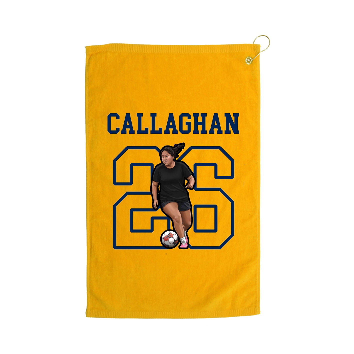 Golf Towel — Shirsey in Gold