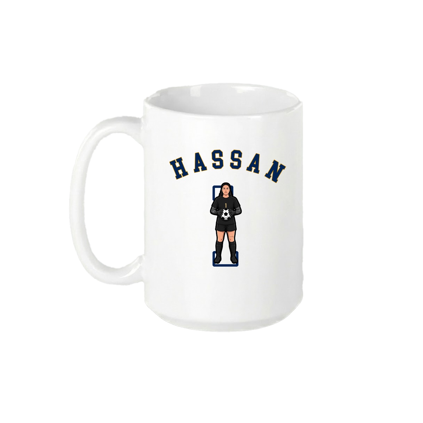 15oz Coffee Mug — Shirsey Arch in White