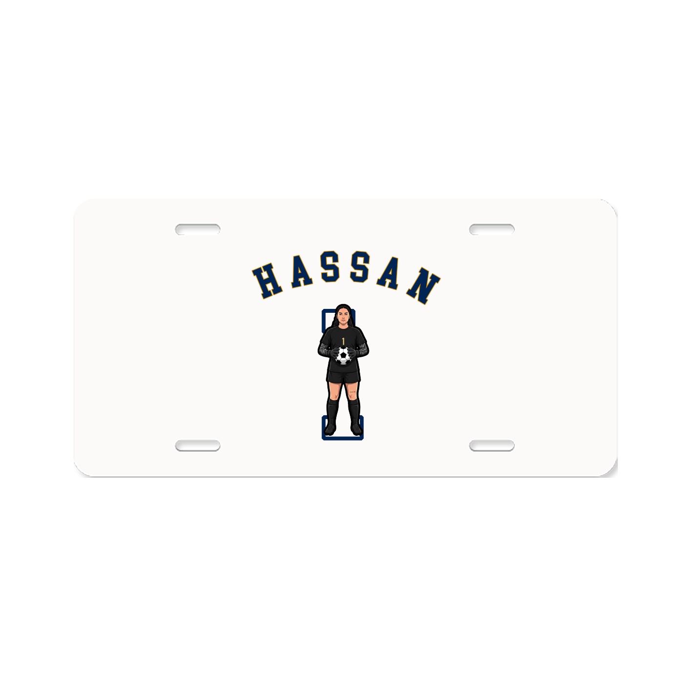 License Plate — Shirsey Arch in Classic