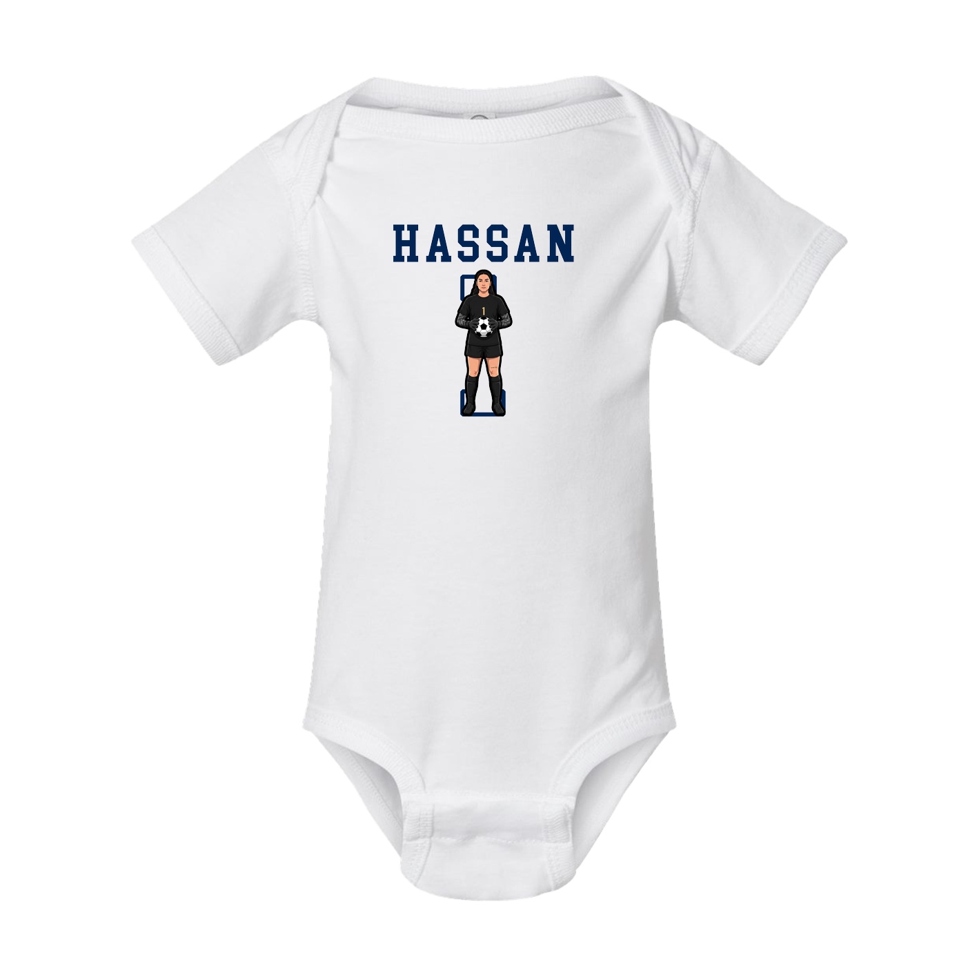 Baby Onesie — Shirsey in White
