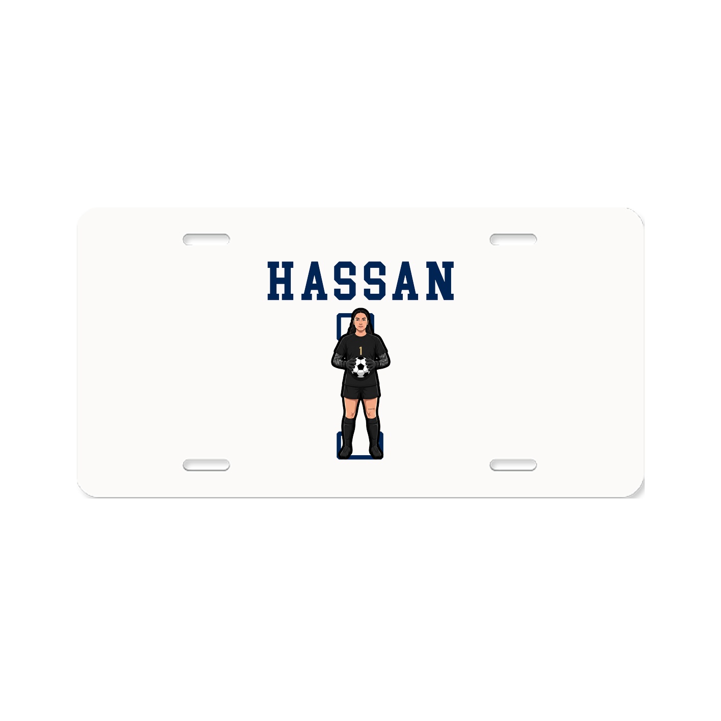 License Plate — Shirsey in Classic