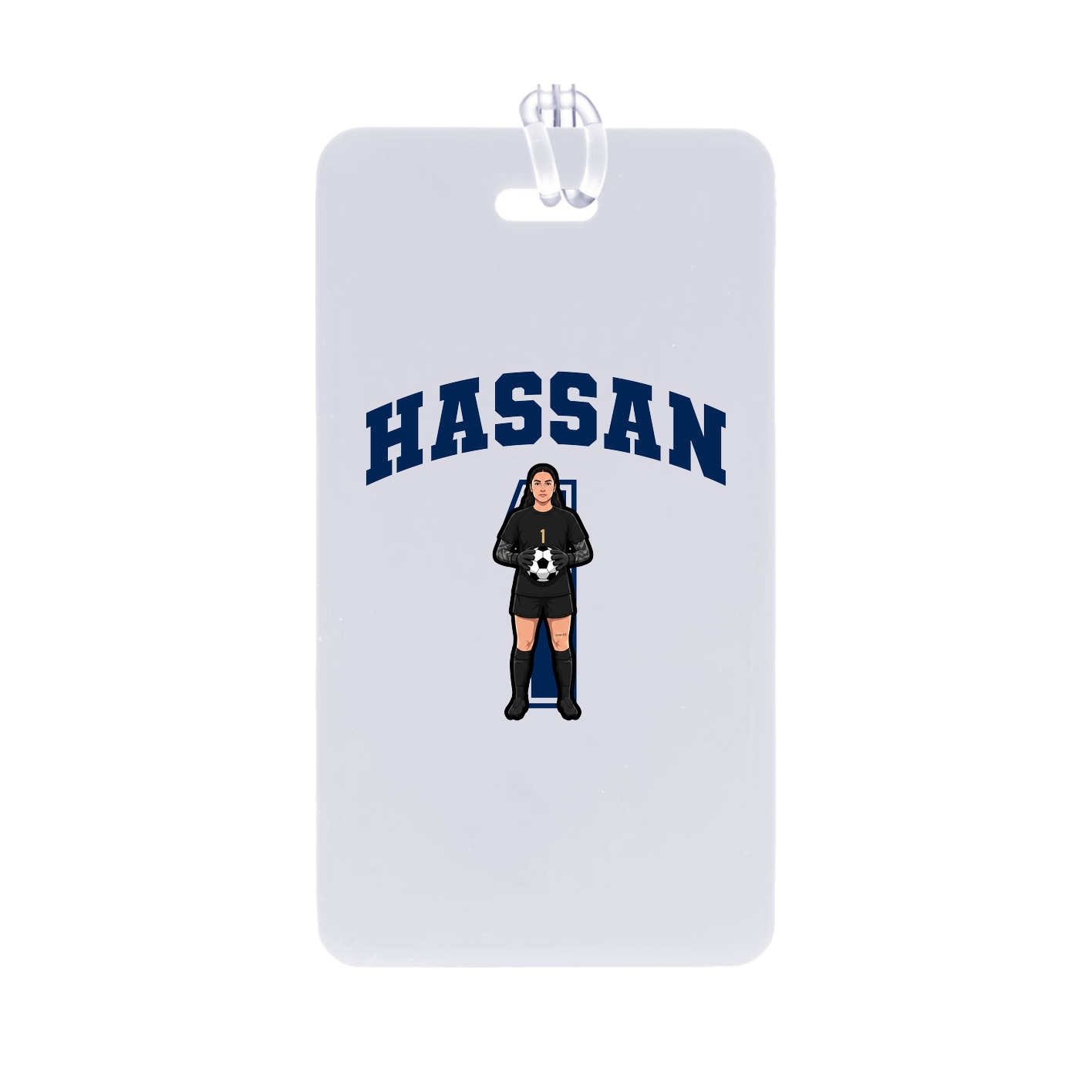 Bag Tag — Number in Classic