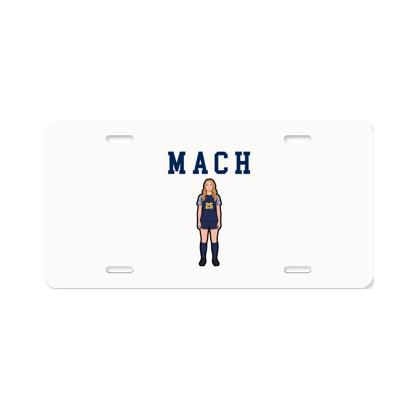 License Plate — Shirsey in Classic