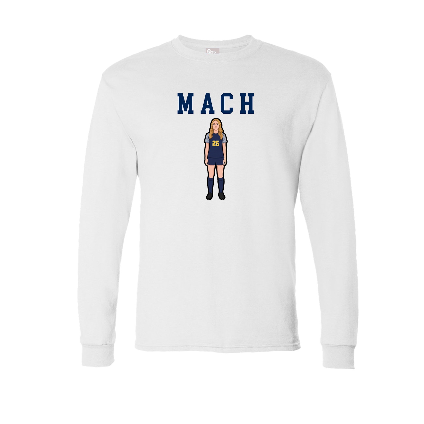 Long Sleeve Tee — Shirsey in White