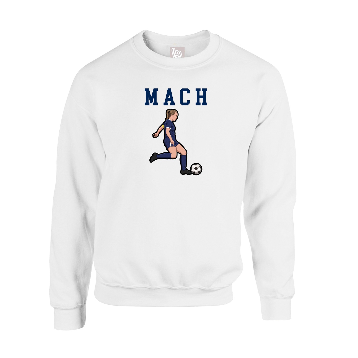 Fleece Crew — Shirsey in White