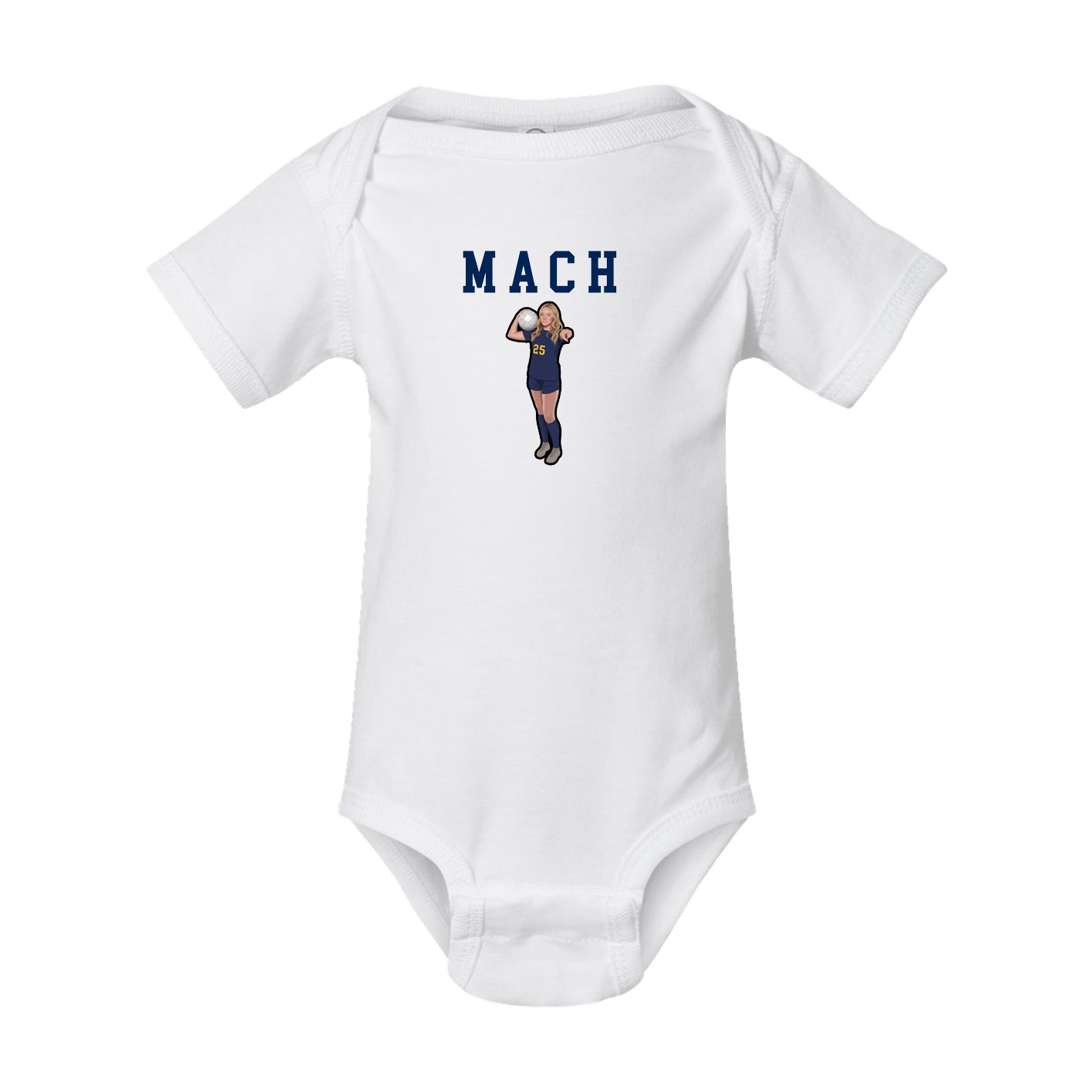 Baby Onesie — Shirsey in White