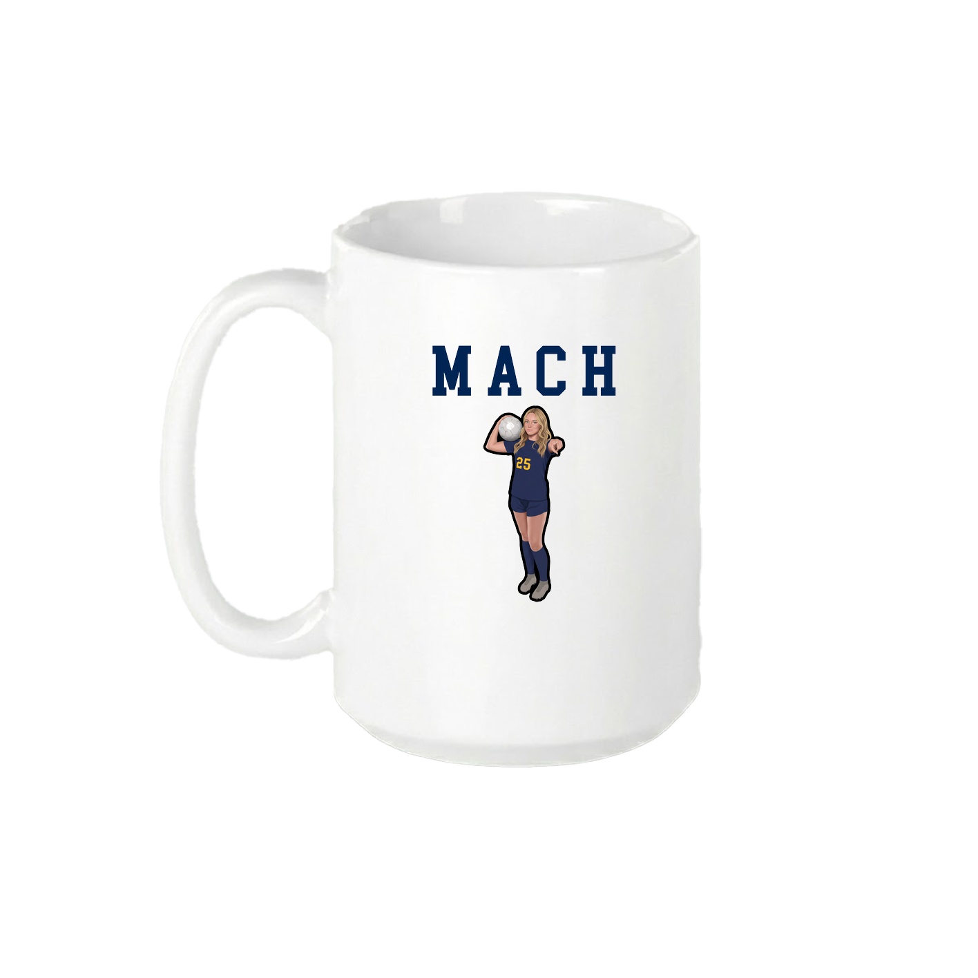 15oz Coffee Mug — Shirsey in White