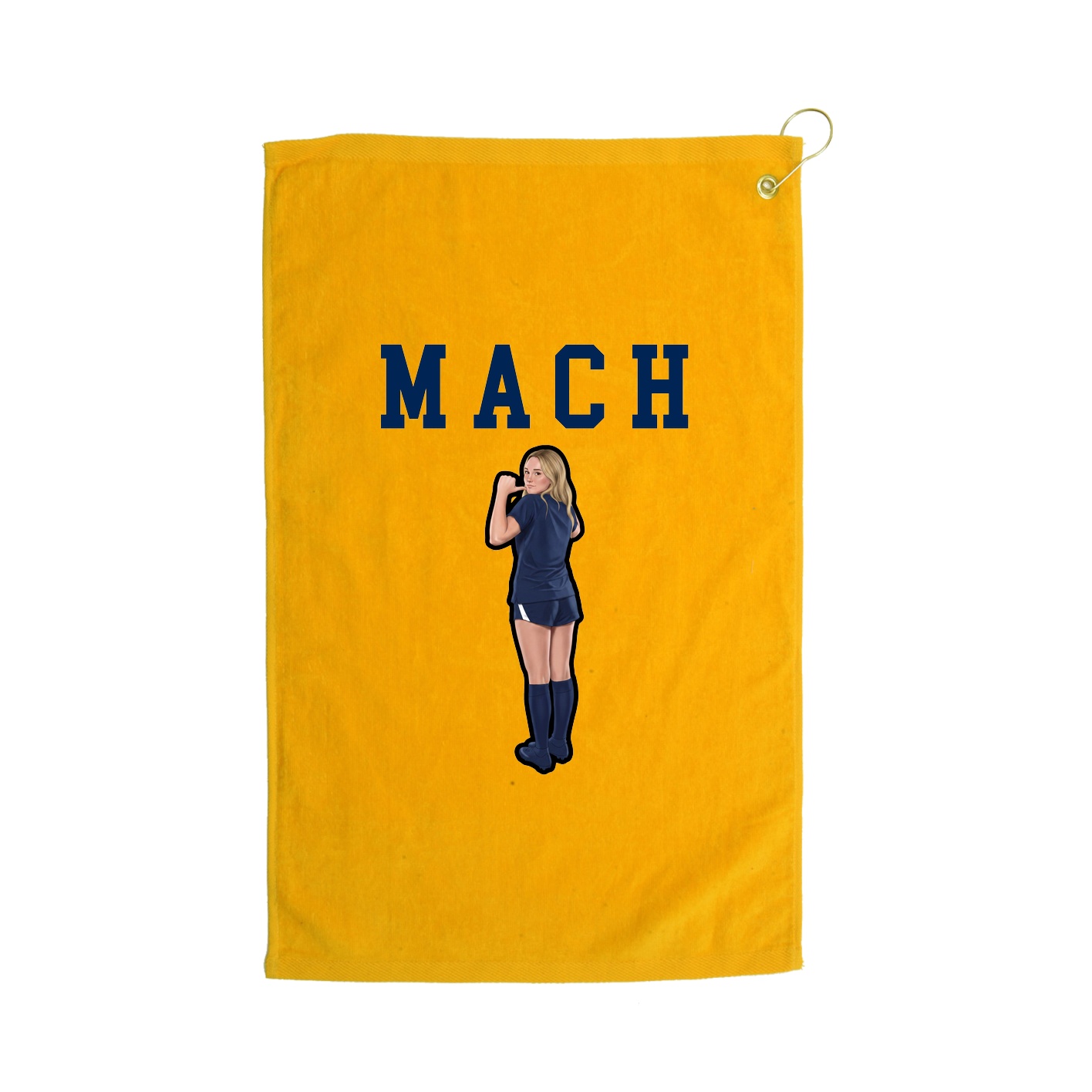 Golf Towel — Shirsey in Gold