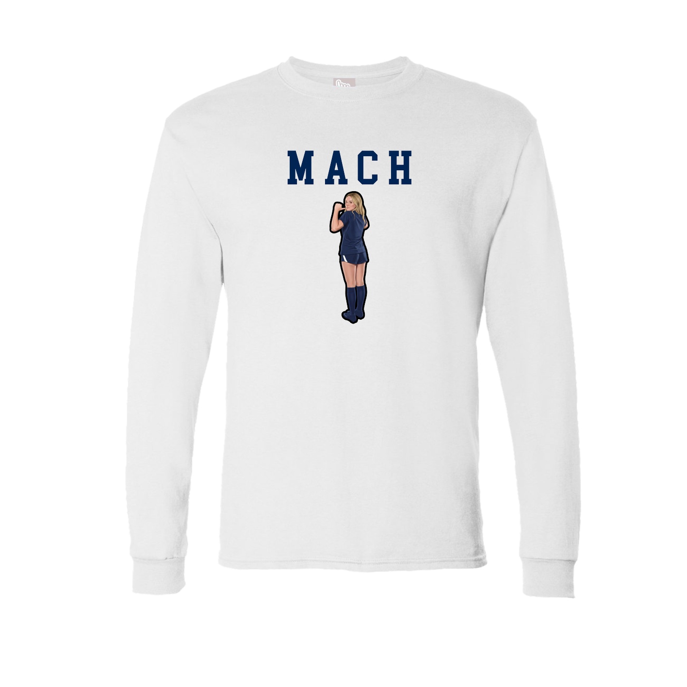 Long Sleeve Tee — Shirsey in White
