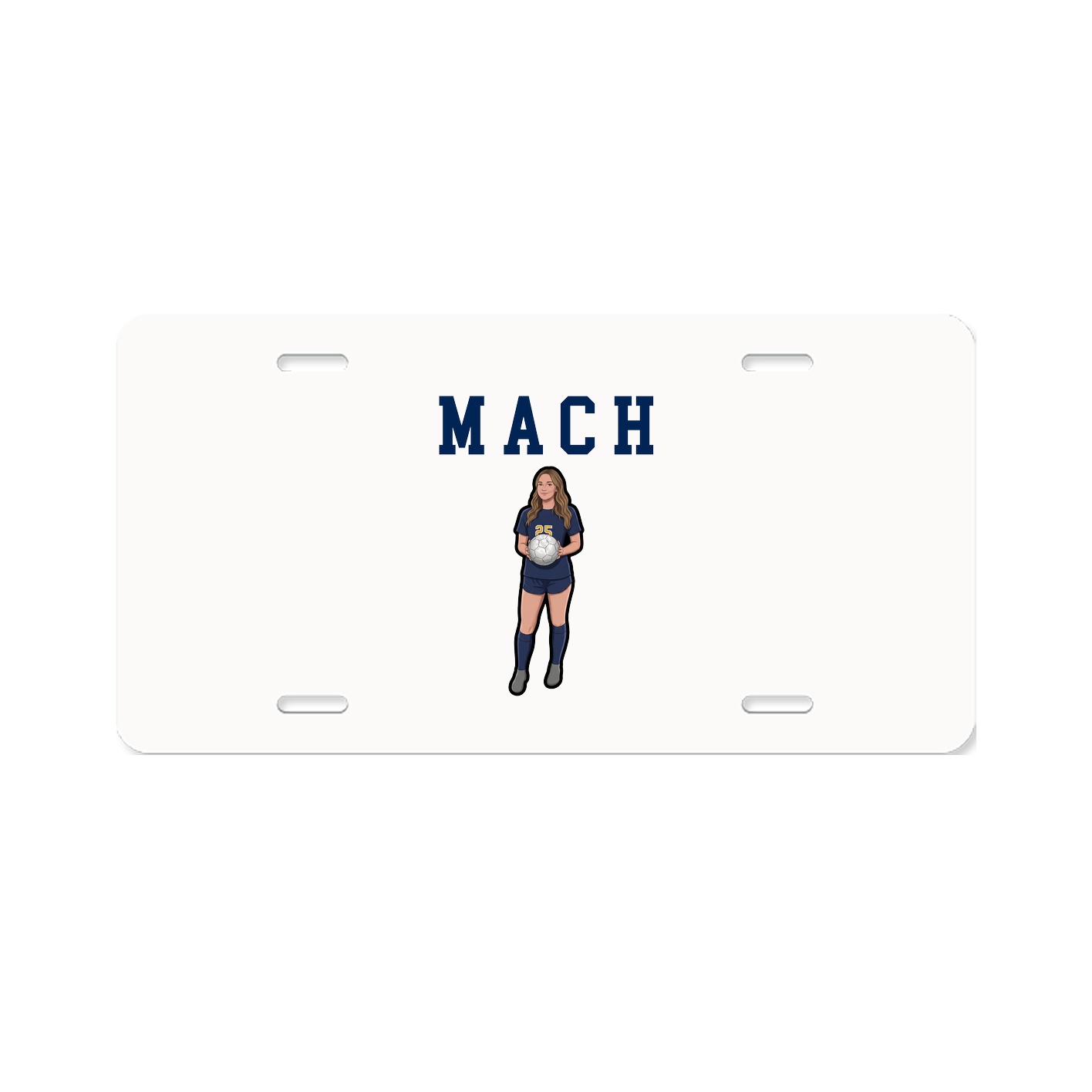 License Plate — Shirsey in Classic
