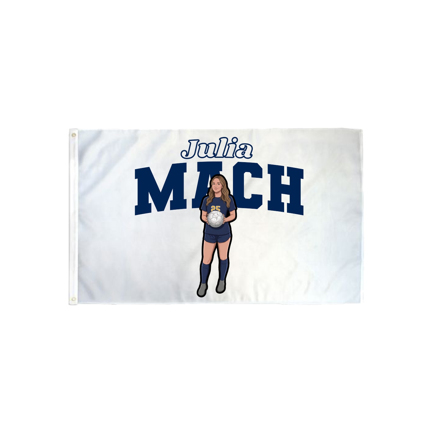 3x5 Flag — Name Arch in Classic