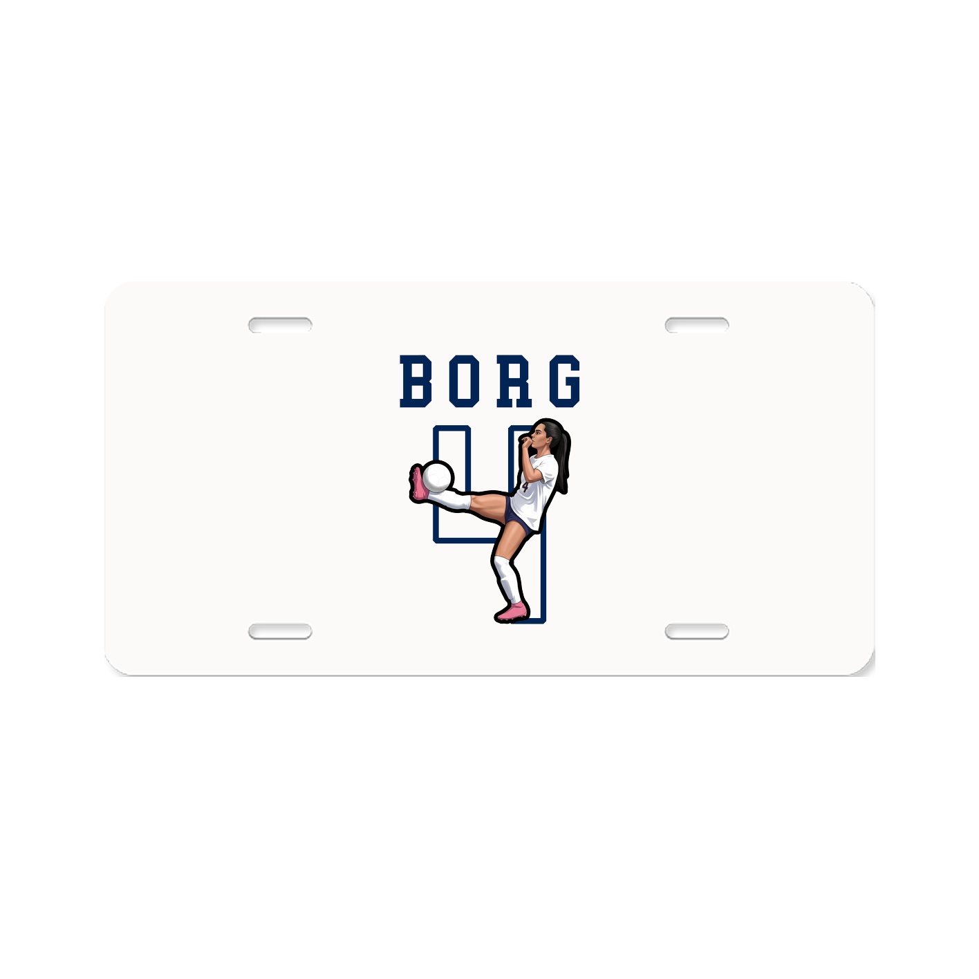 License Plate — Shirsey in Classic