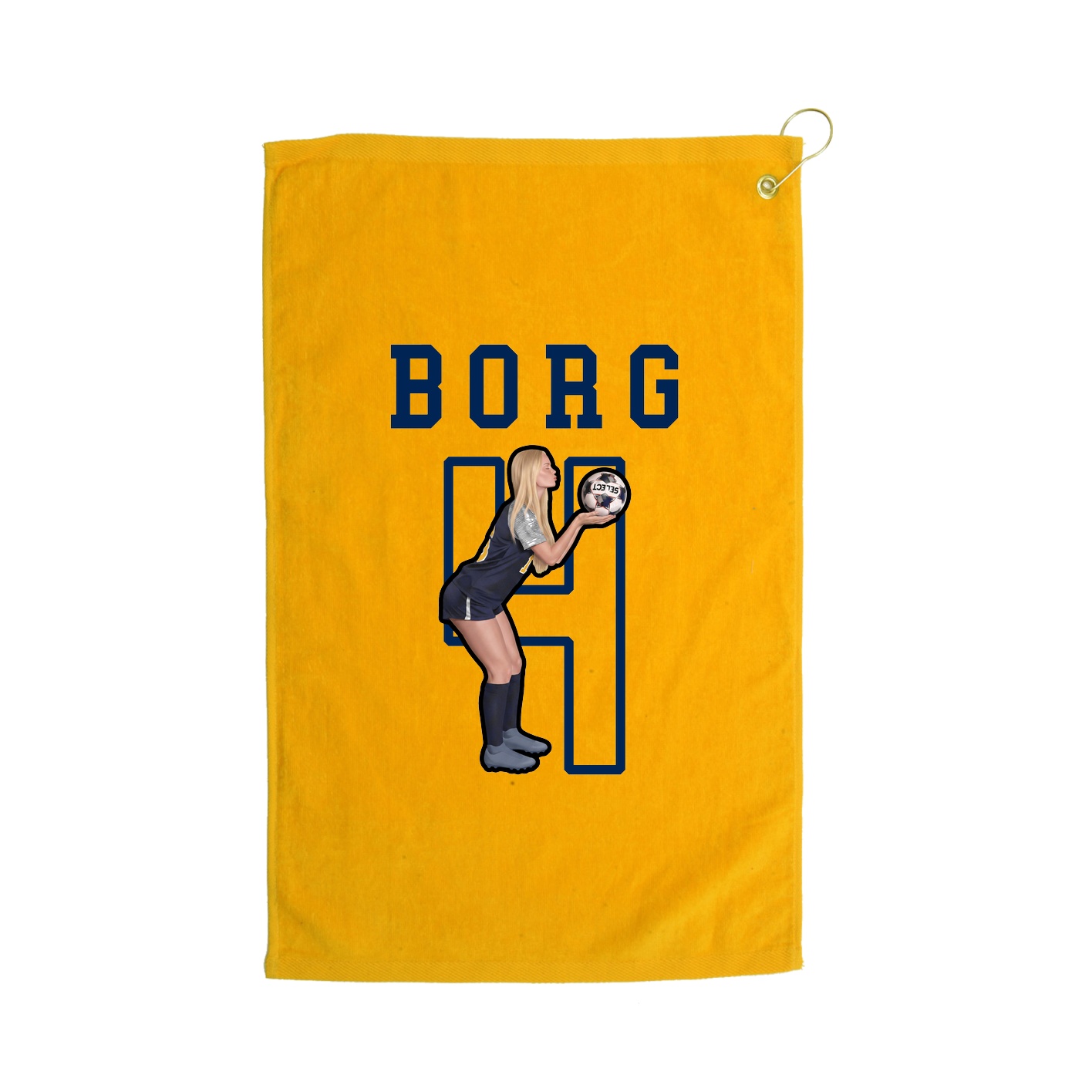 Golf Towel — Shirsey in Gold