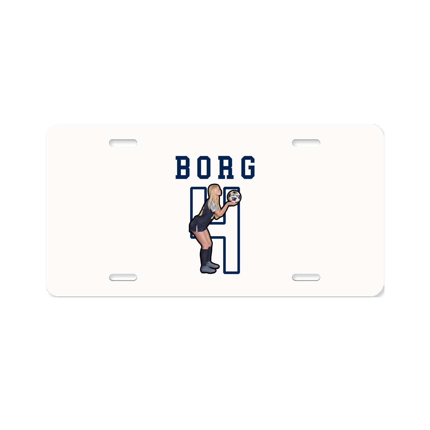 License Plate — Shirsey in Classic
