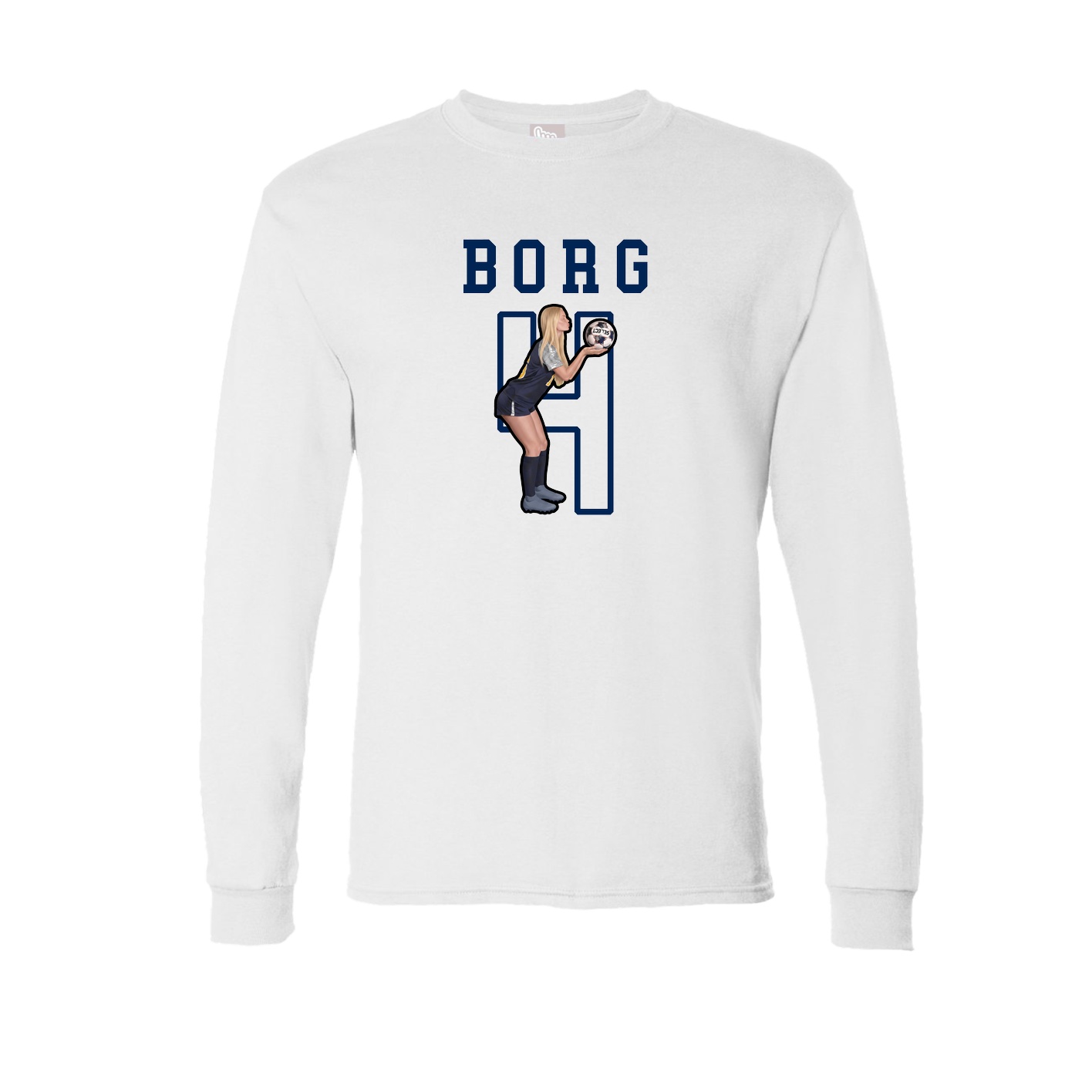 Long Sleeve Tee — Shirsey in White
