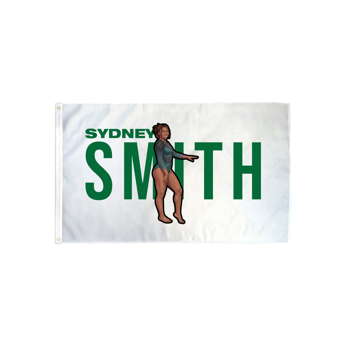 3x5 Flag — Player Name in Classic